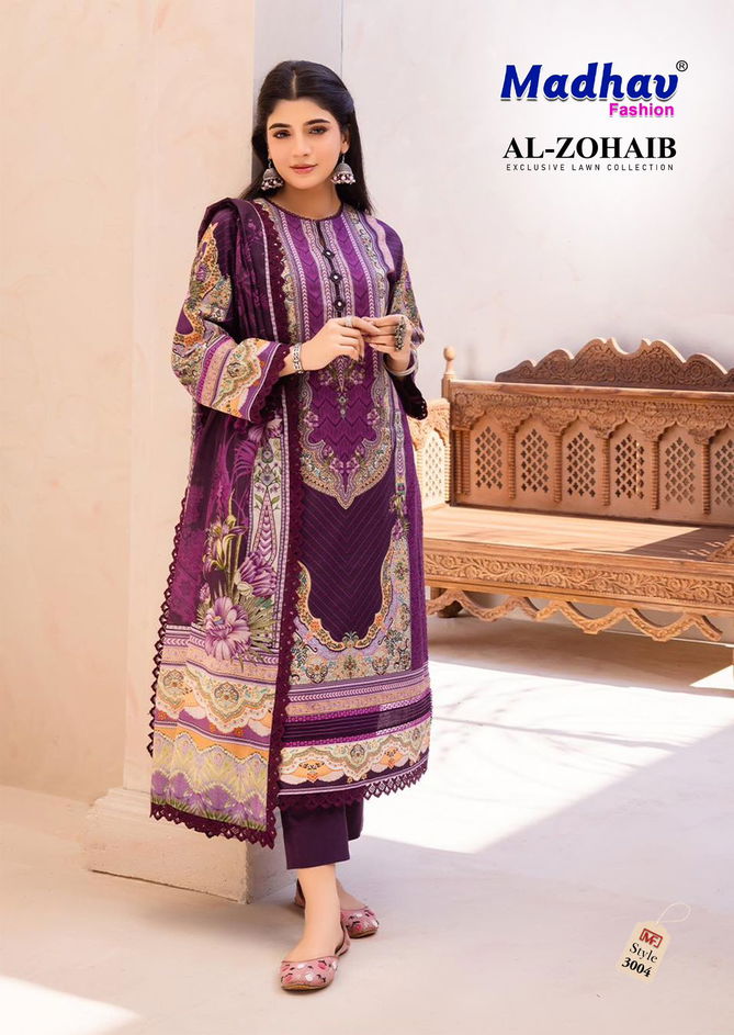 Al Zohaib Vol 3 By Madhav Cotton Pakistani Dress Dress Material Wholesale Price In Surat
